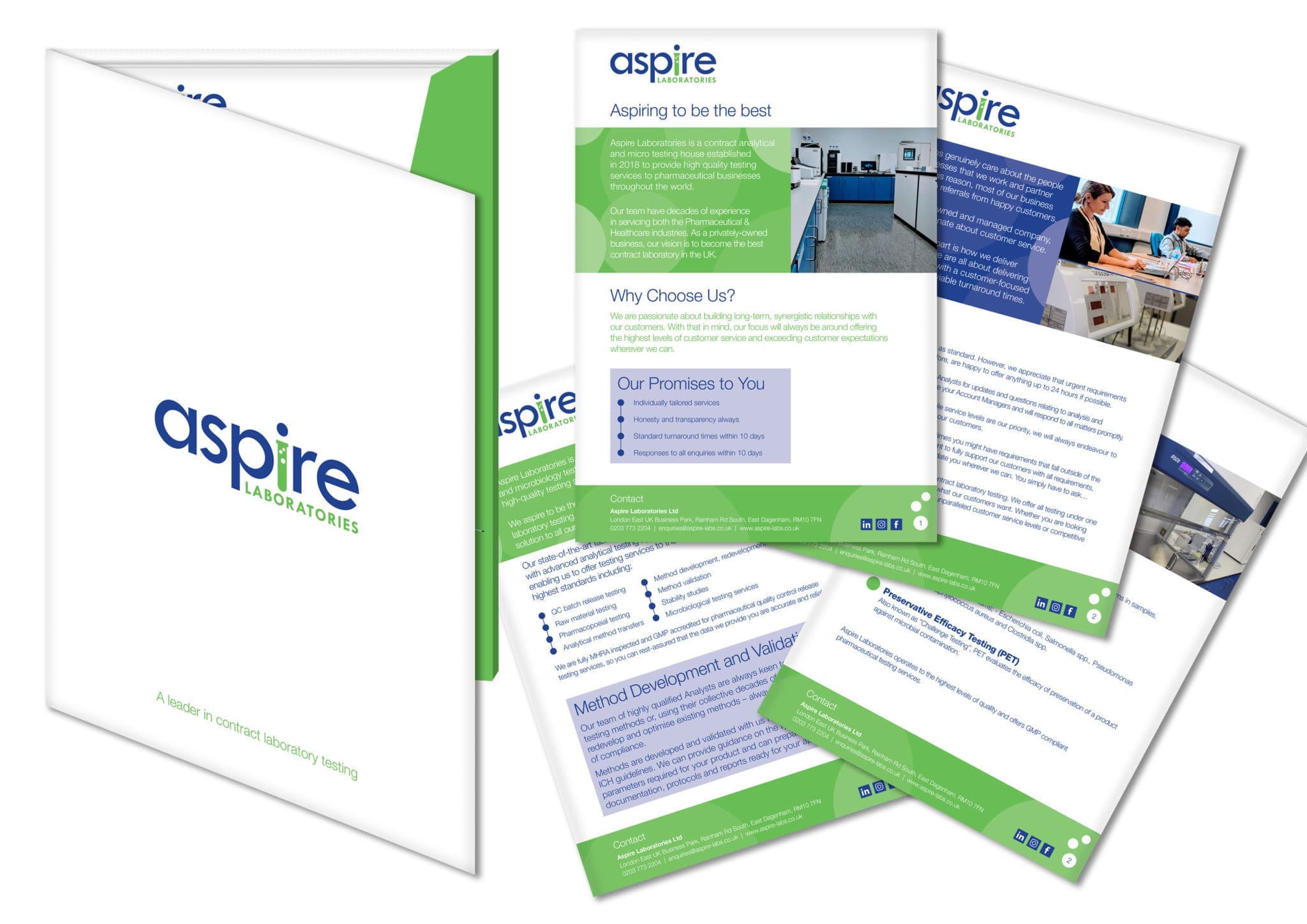 Aspire Laboratories Brochures Network Scientific Marketing