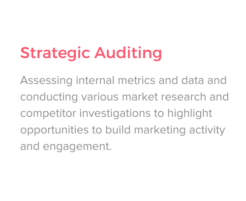 strategic auditing services